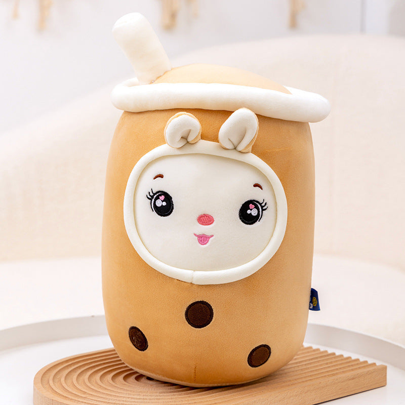 Household Fashionable Milk Tea Cup Plush Toy