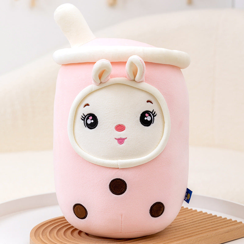 Household Fashionable Milk Tea Cup Plush Toy