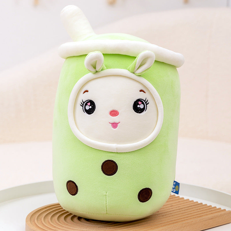 Household Fashionable Milk Tea Cup Plush Toy