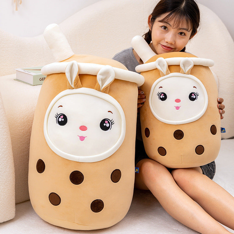 Household Fashionable Milk Tea Cup Plush Toy