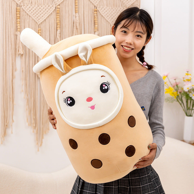 Household Fashionable Milk Tea Cup Plush Toy